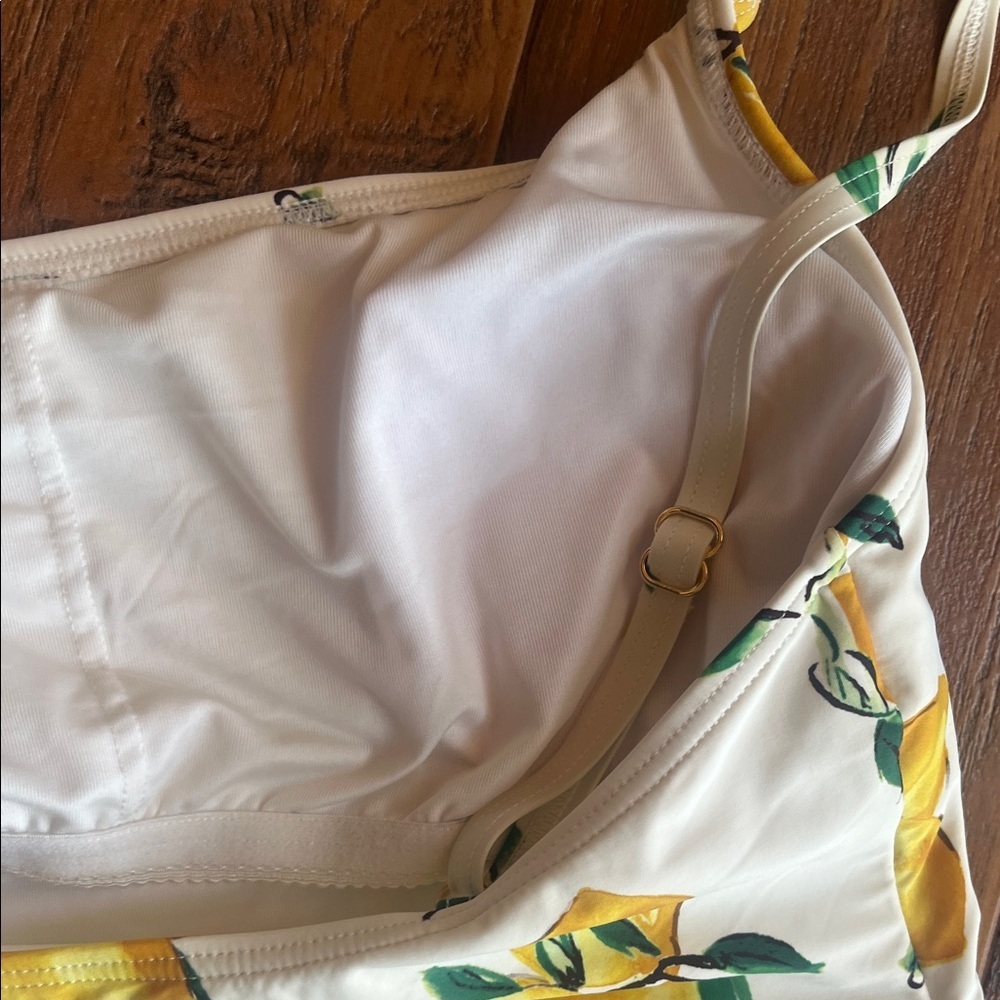 Kate Spade Lemon Print Swimsuit - Size XLT - Picture 7 of 12